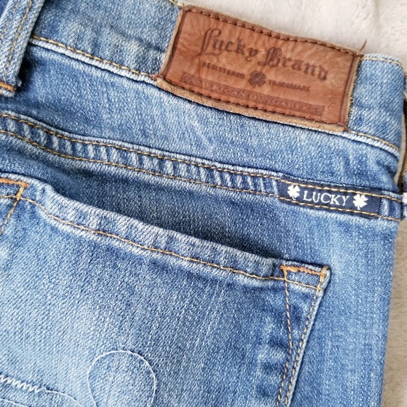 Lucky Brand Denim - Lucky Brand Sofia Straight Blue Jeans